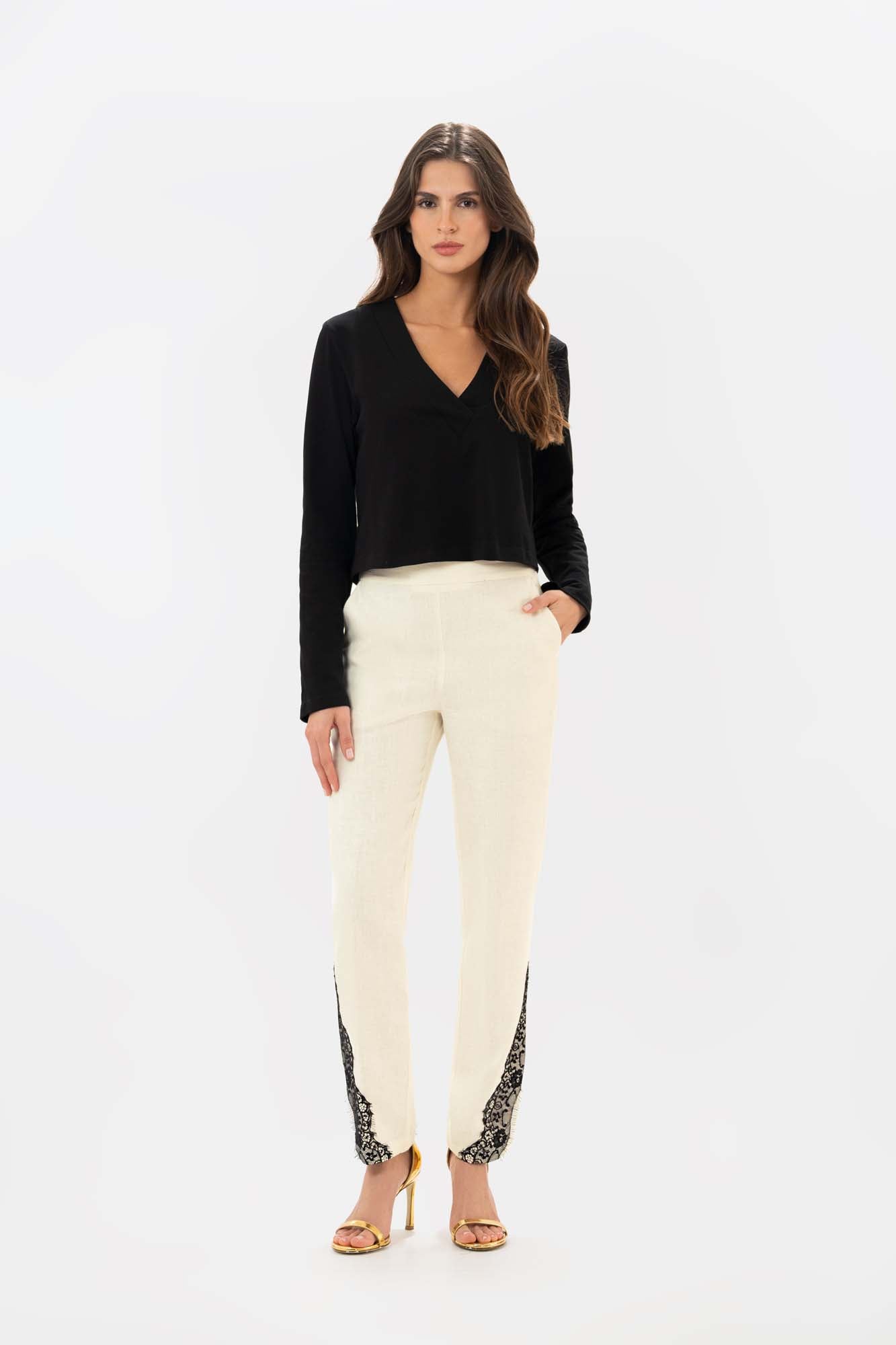 Pantalón Ivara Ivory Negro
