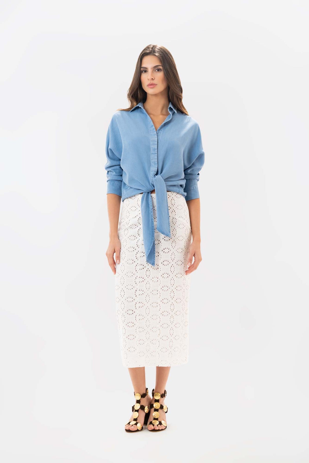 Falda Pensamiento Ivory