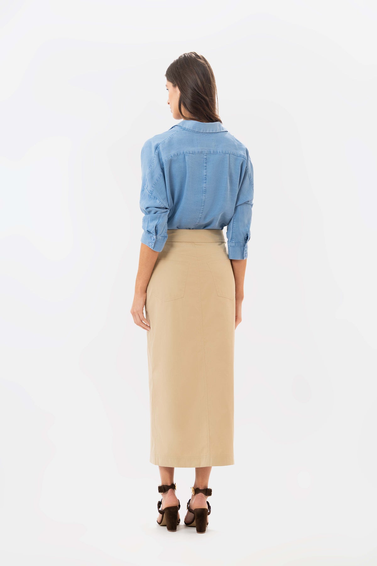 Falda Atena Khaki