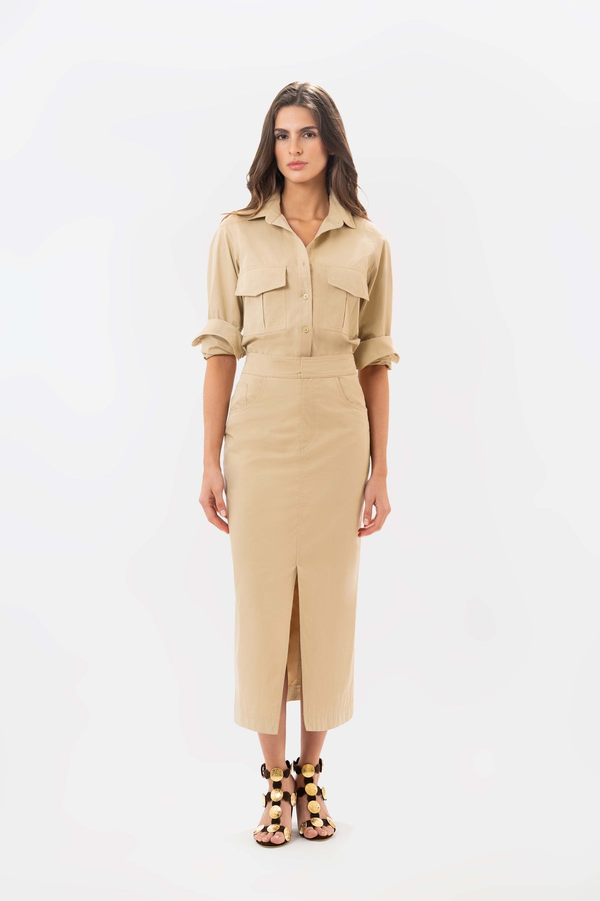 Camisa Latencia Khaki