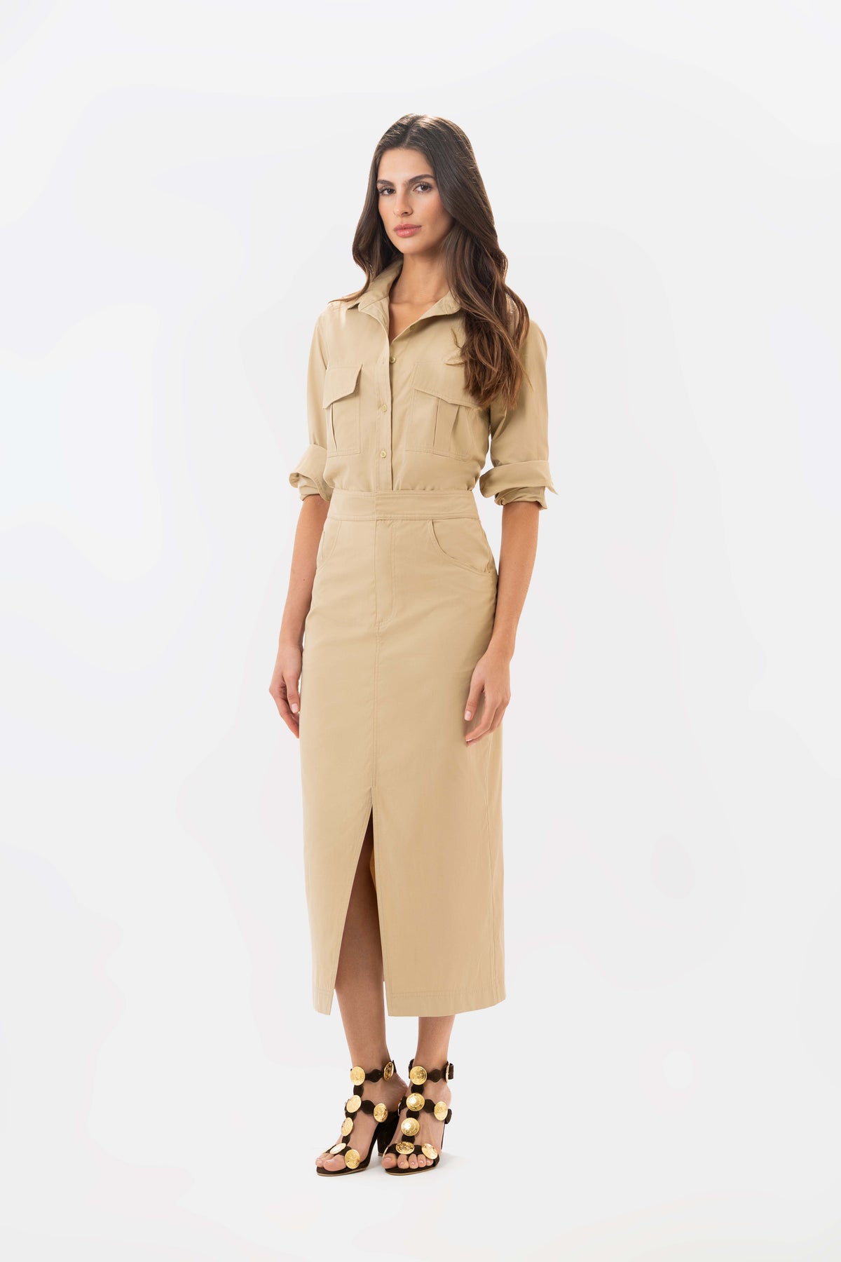 Camisa Latencia Khaki