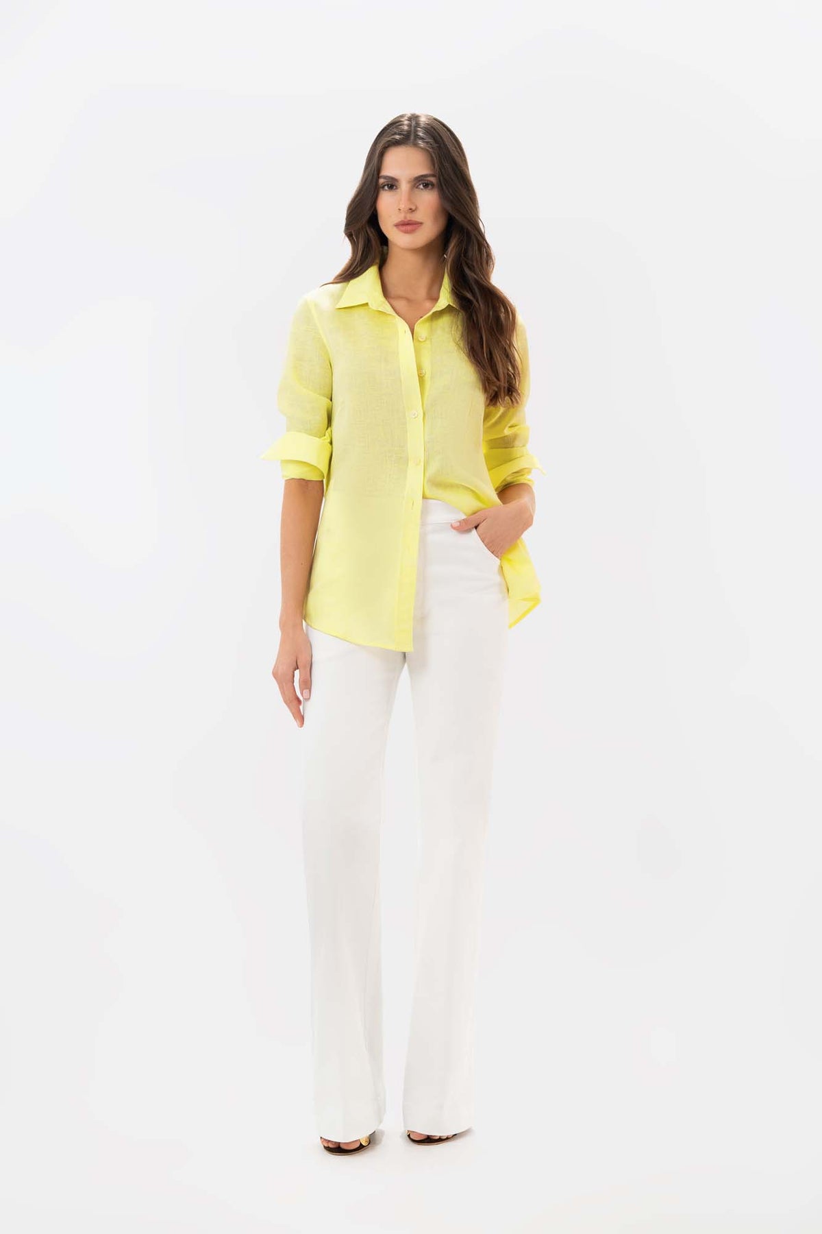 Camisa Nativa Amarillo