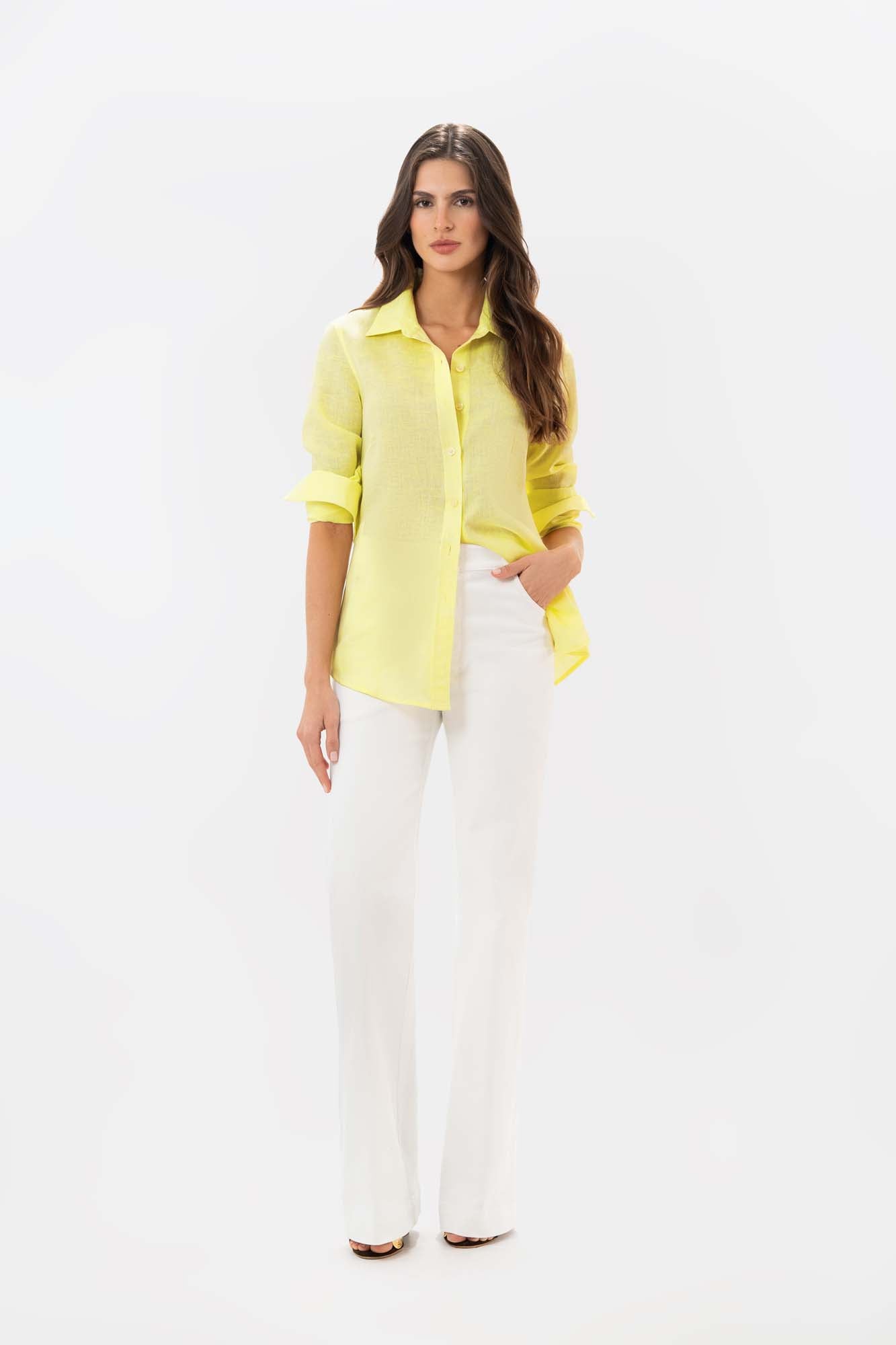 Camisa Nativa Amarillo
