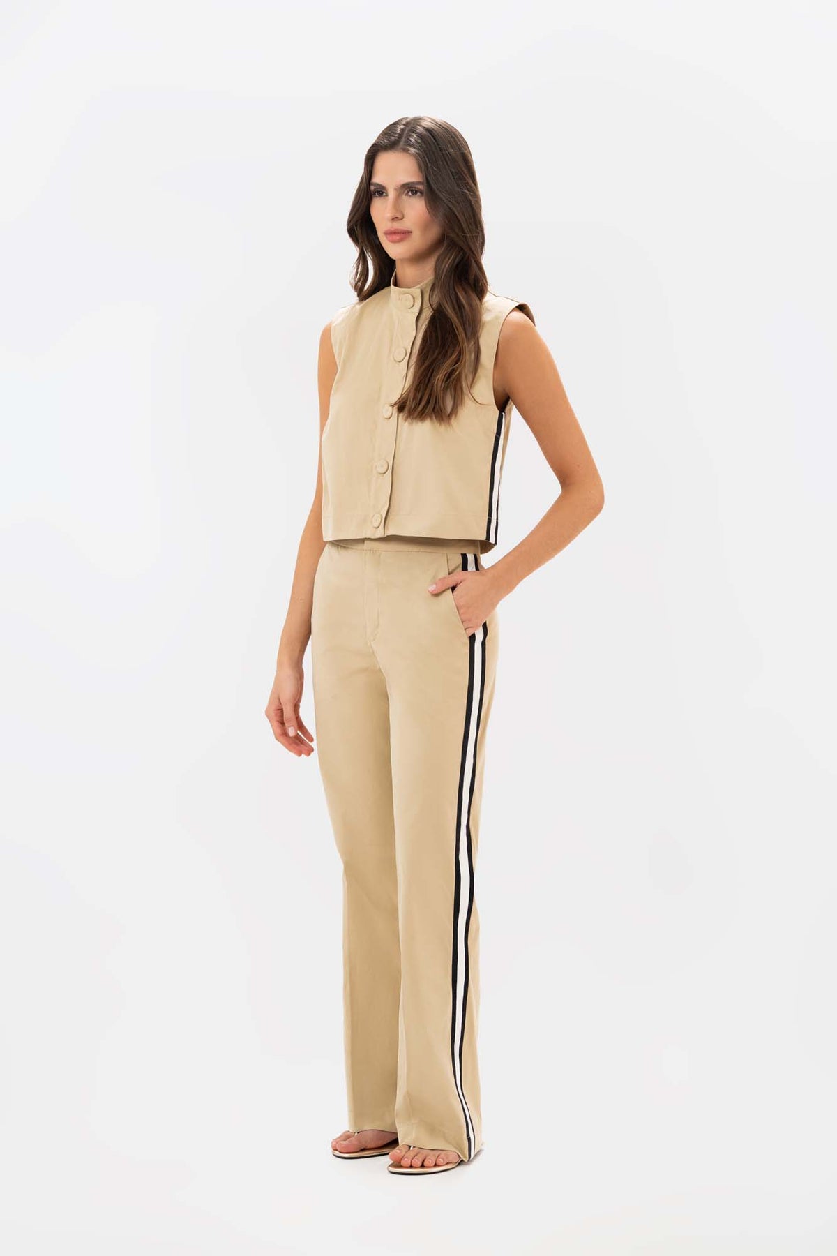 Chaleco Halo Khaki