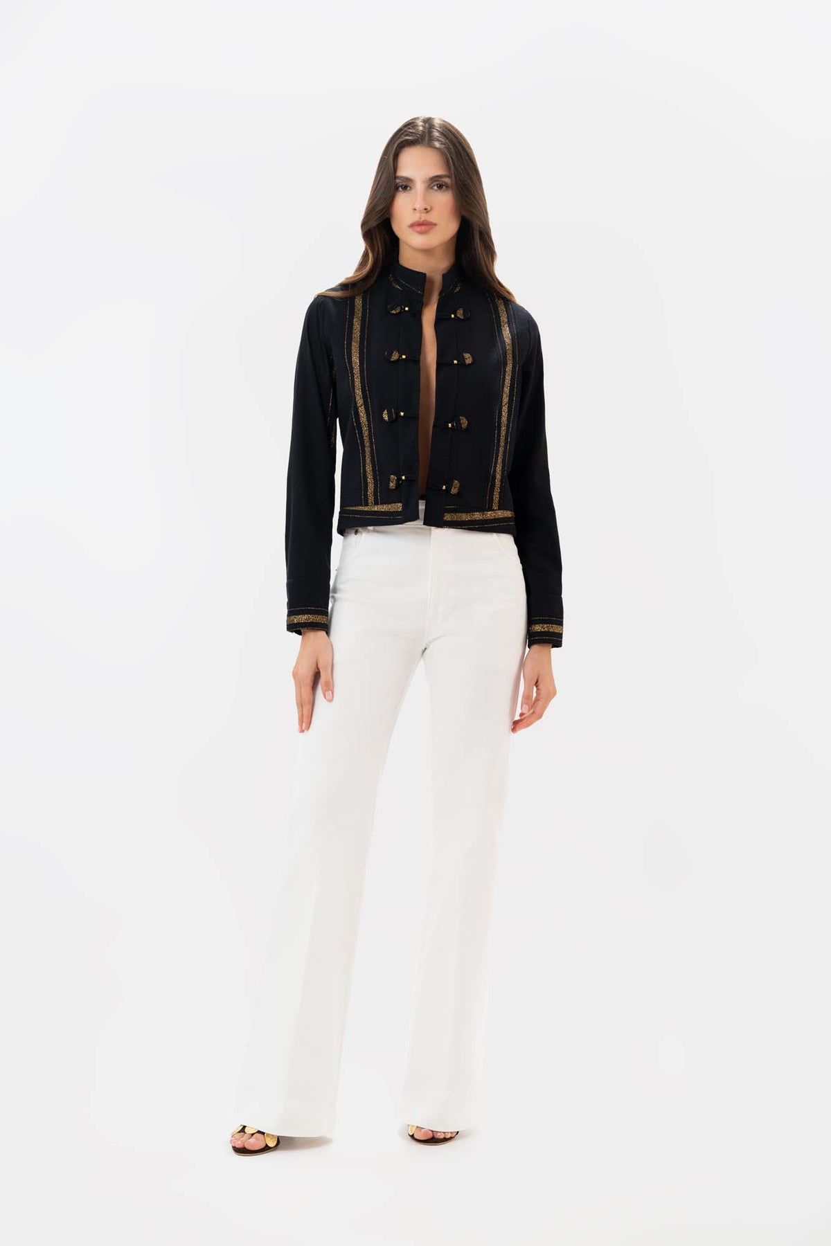 Chaqueta Silente Negro Dorado