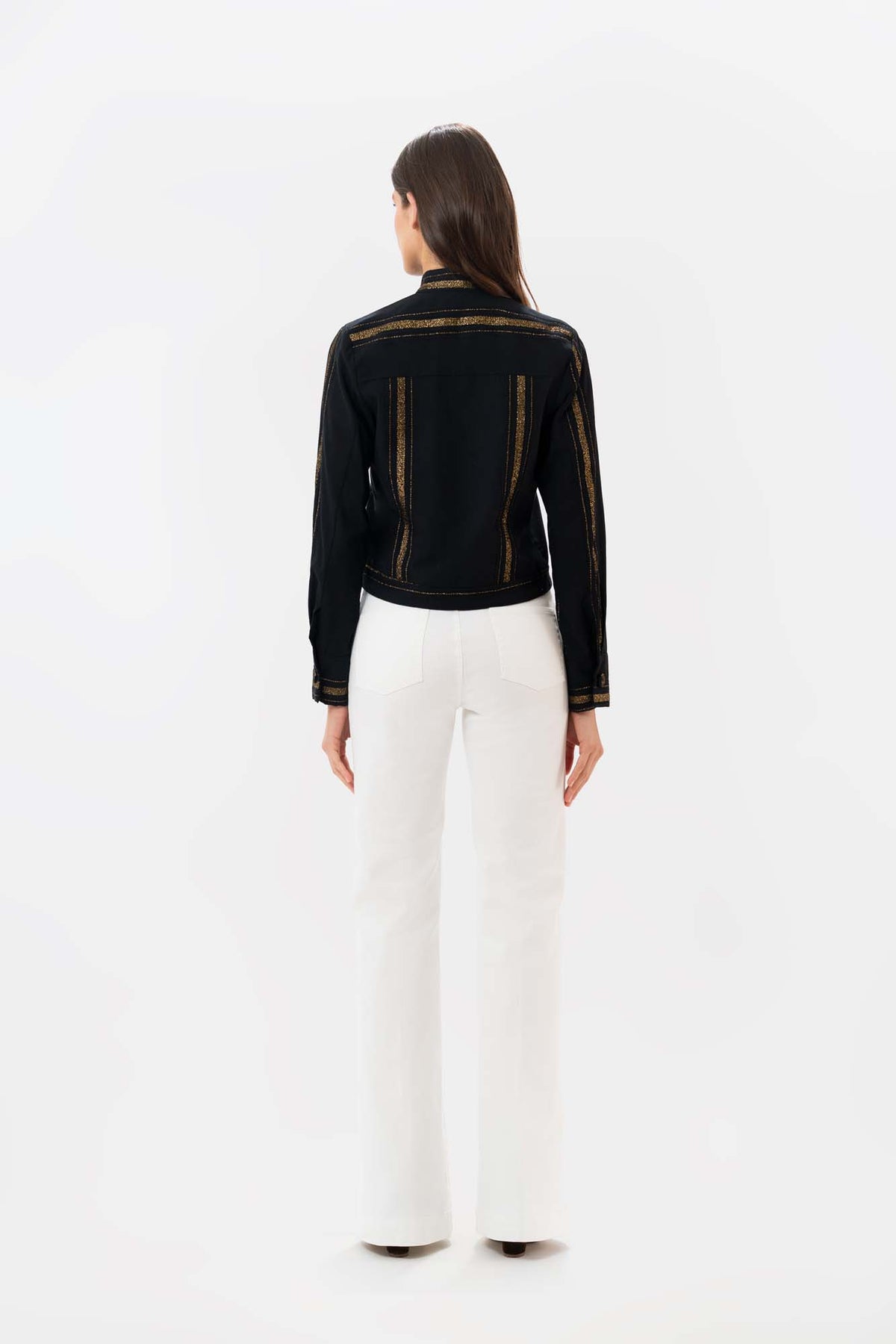 Chaqueta Silente Negro Dorado