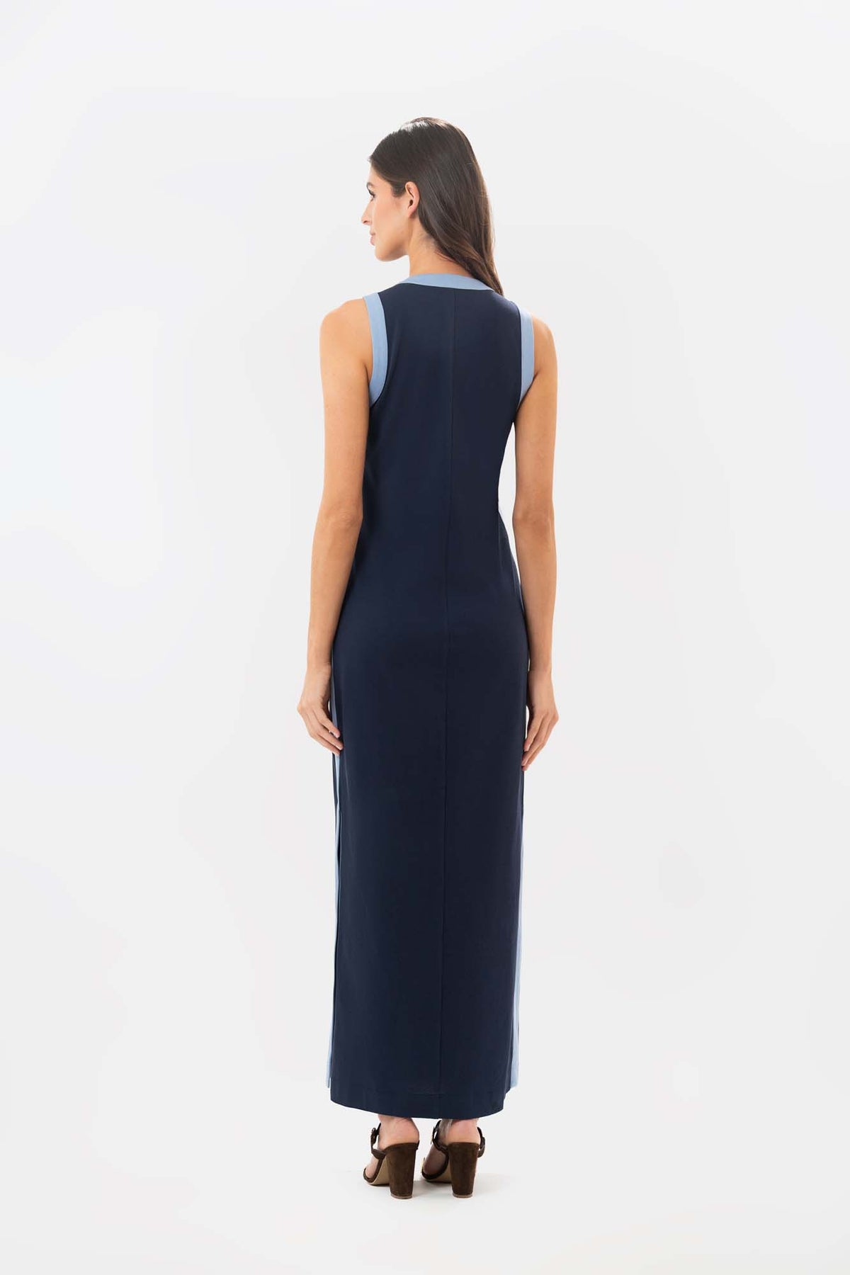Vestido Camino Azul