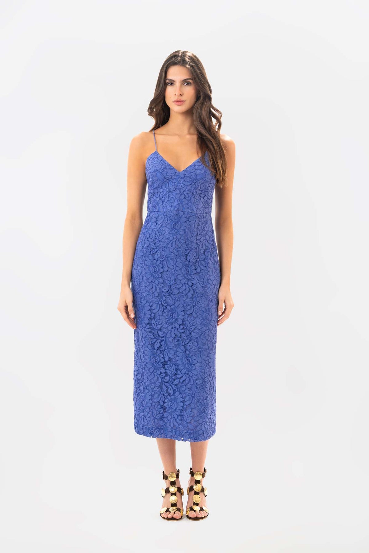 Vestido Horizonte Electric Blue