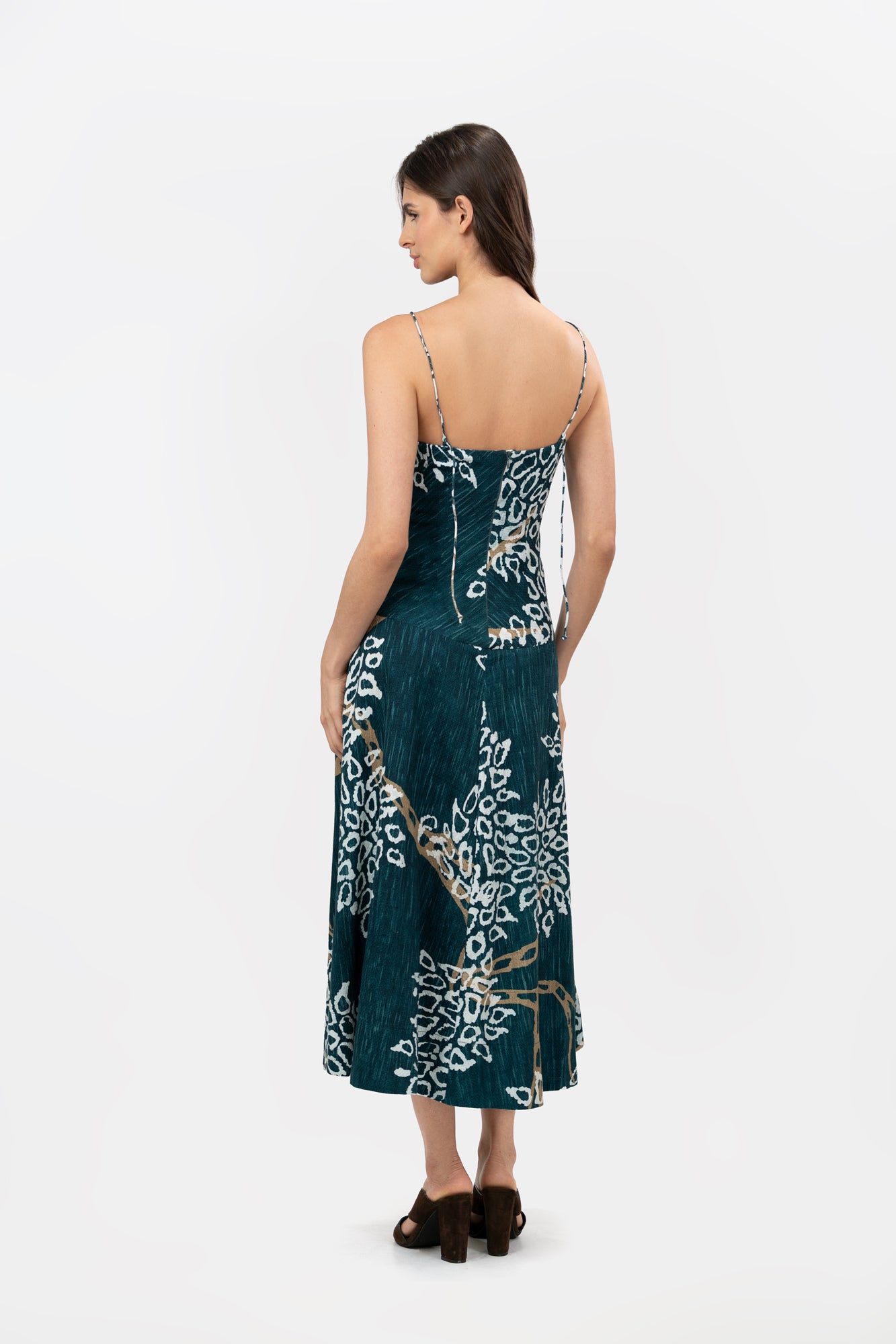 Vestido Eclipse Jardín Marino