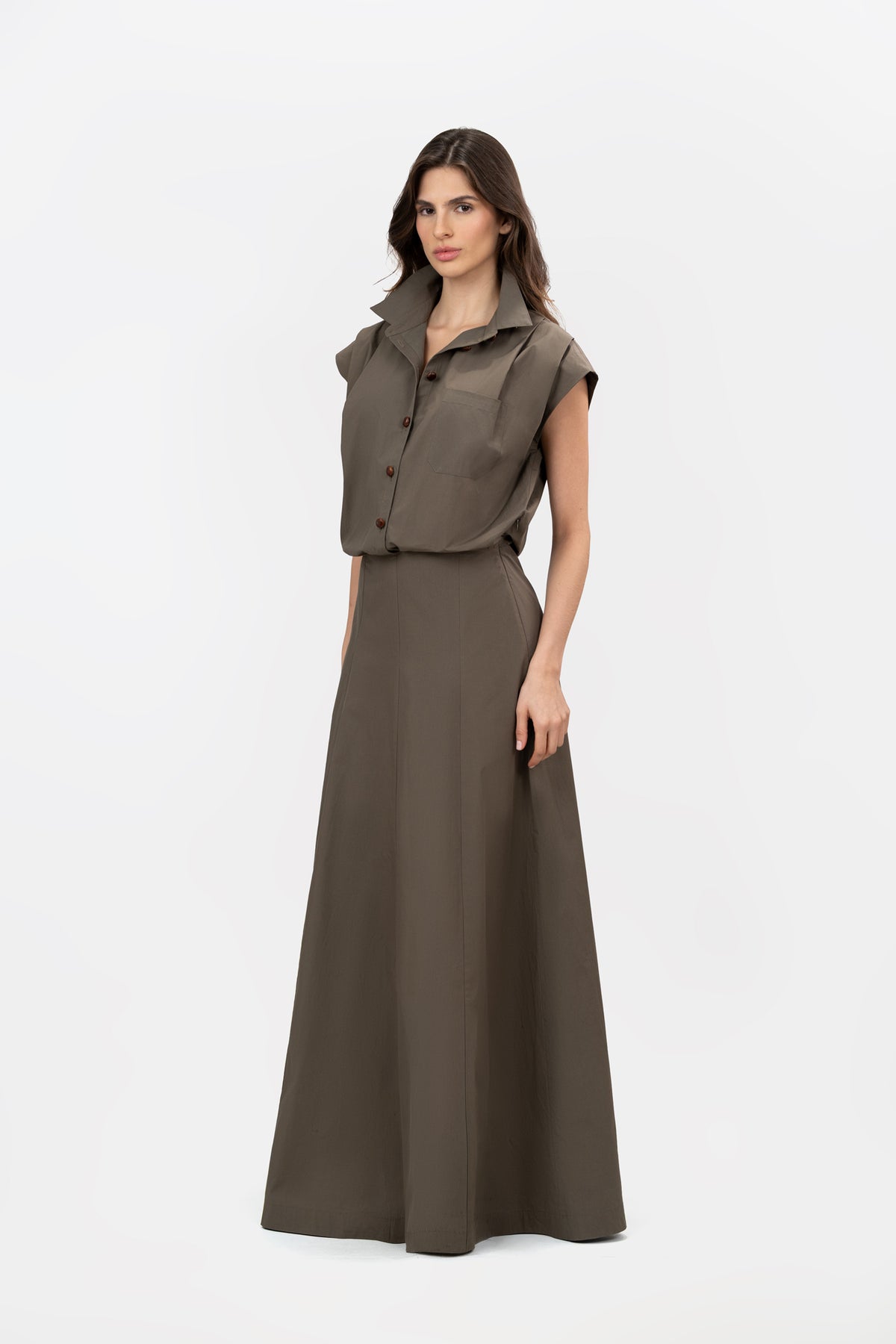 Vestido Ocaso Taupe