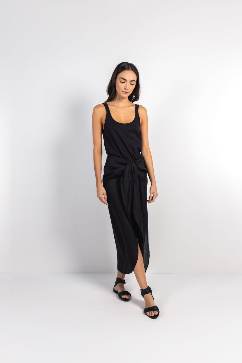Tank Top Acento Negro