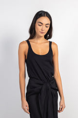 Tank Top Acento Negro