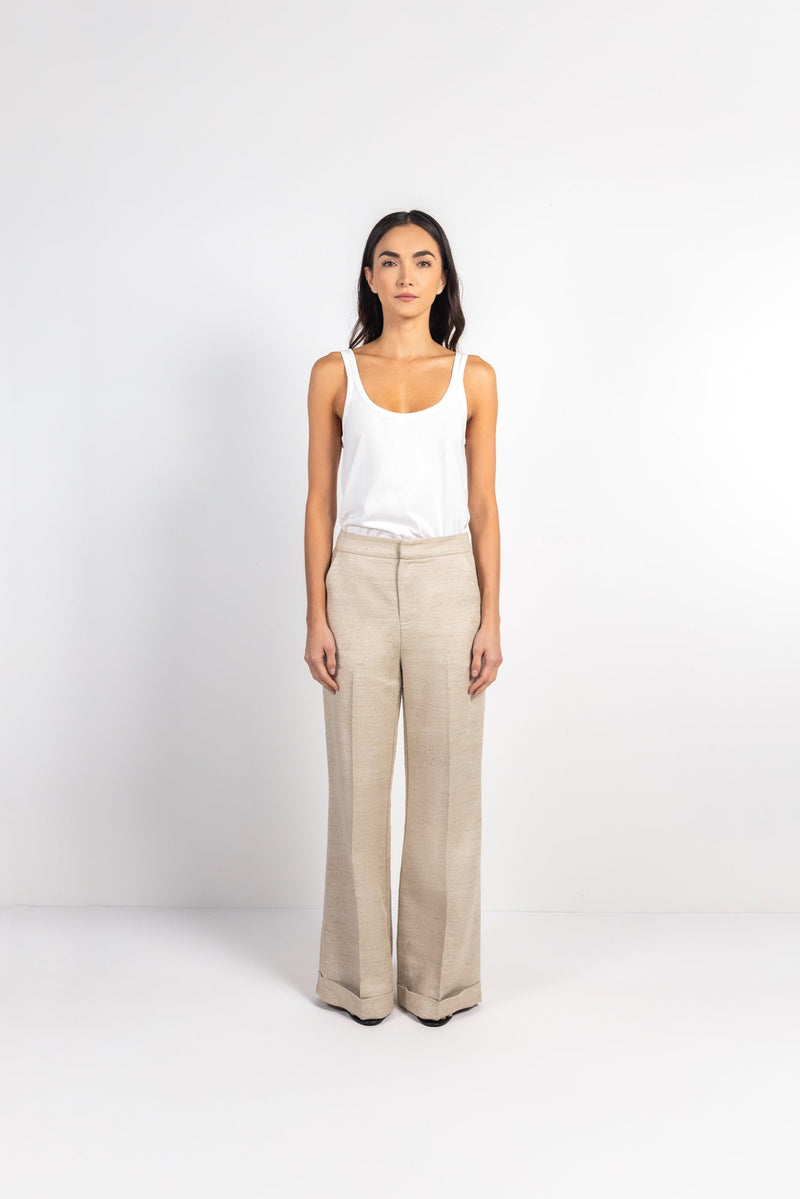 Top Acento Ivory