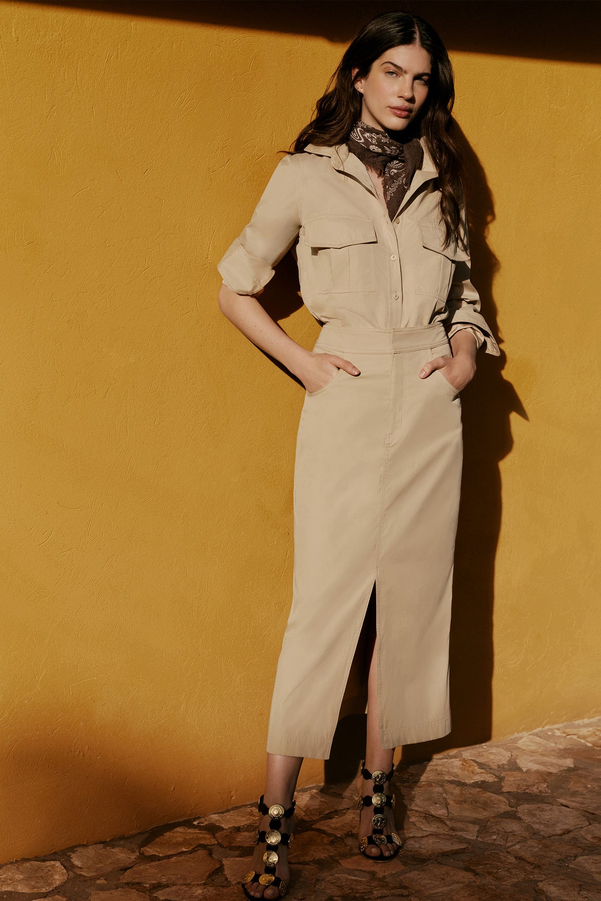 Camisa Latencia Khaki