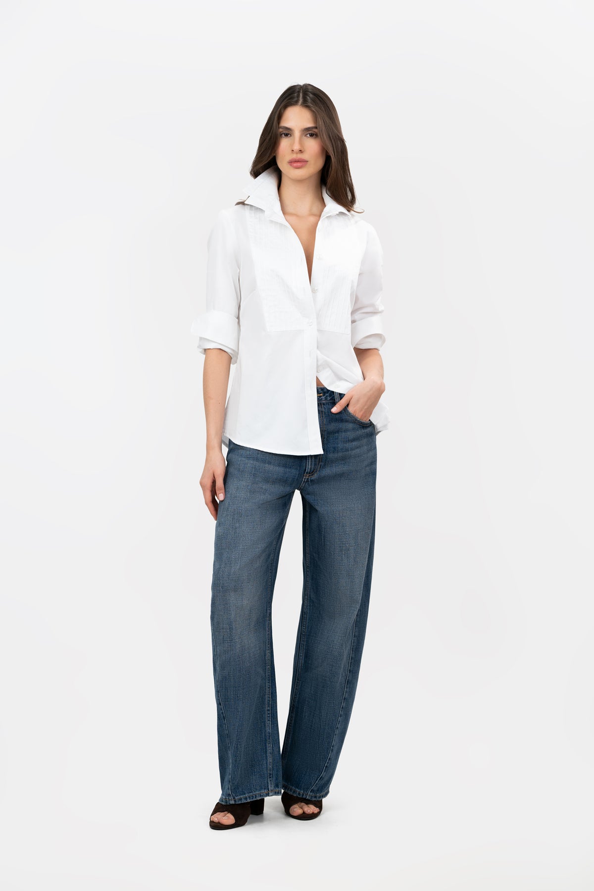 Camisa Hilo Blanco