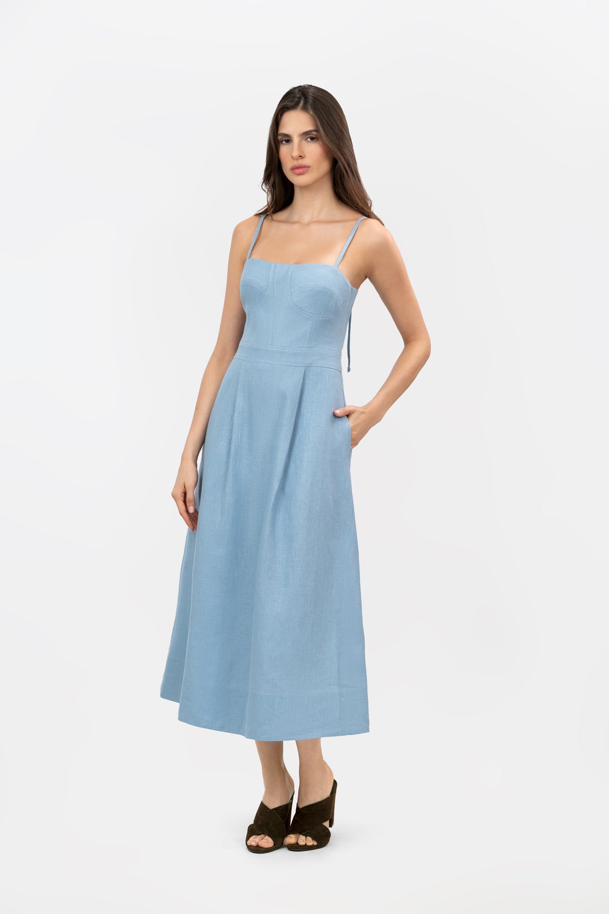 Vestido Aliento Ice Blue
