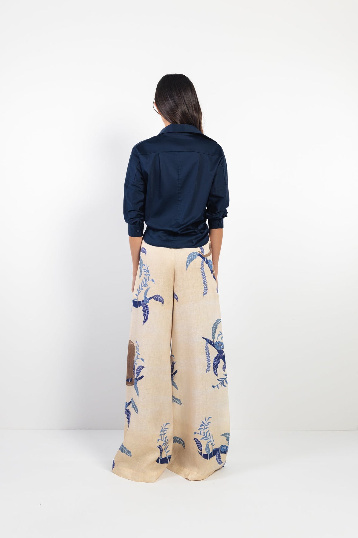 Camisa Halen Azul Turquí
